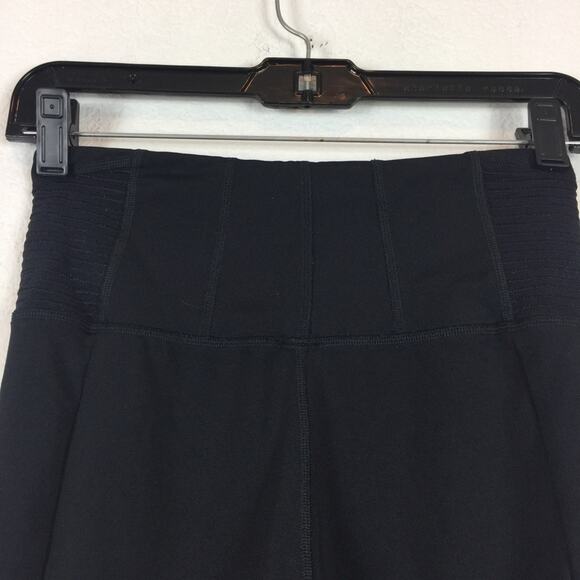 Free People Movement Black Refine Mesh High Rise Stretch Workout Leggings XS - Picture 10 of 12